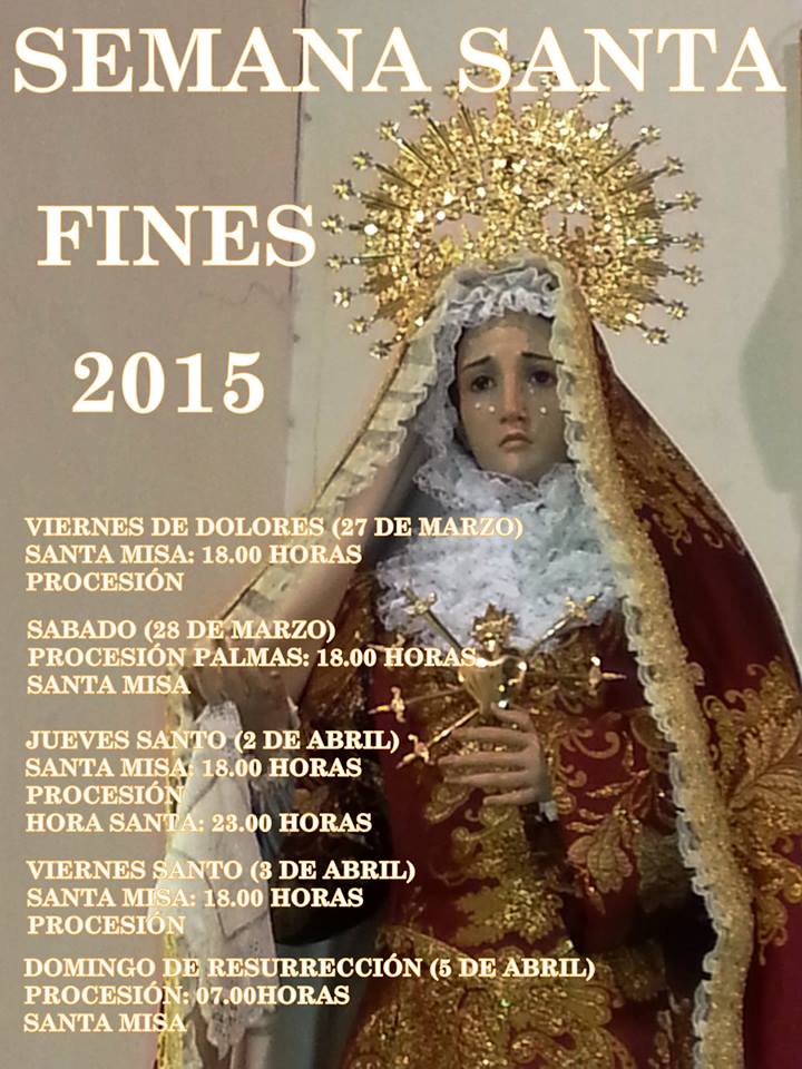 Semana Santa en Fines 2015 Fines